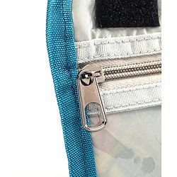 Babyhug Premium Makeup Pouches for Cosmetic Bags Wash Pouch Toiletry Kit - Green & Blue