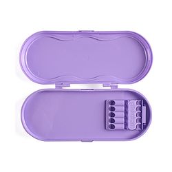 Babyhug Disney Frozen 3D Pencil Box|School Supplies Stationery Organiser|Birthday Return Gift for Kids- Lavender