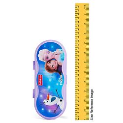 Babyhug Disney Frozen 3D Pencil Box|School Supplies Stationery Organiser|Birthday Return Gift for Kids- Lavender