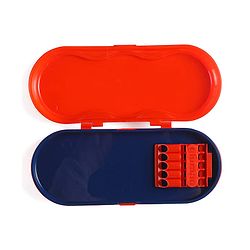 Babyhug Marvel Spiderman 3D Pencil Box|School Supplies Stationery Organiser|Birthday Return Gift for Kids- Red