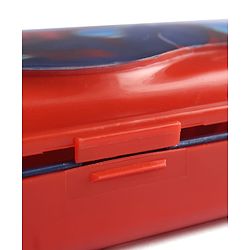 Babyhug Marvel Spiderman 3D Pencil Box|School Supplies Stationery Organiser|Birthday Return Gift for Kids- Red
