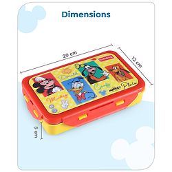 Babyhug Disney Frozen 3D Stainless Steel Lunch box with inner container,700ml & 100ml, Airtight Lunch for School Kids|BPA Free|100% Food Grade|Dishwasher Safe|Reusable|Recyclable- Lavender