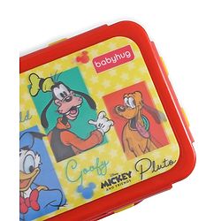 Babyhug Disney Frozen 3D Stainless Steel Lunch box with inner container,700ml & 100ml, Airtight Lunch for School Kids|BPA Free|100% Food Grade|Dishwasher Safe|Reusable|Recyclable- Lavender
