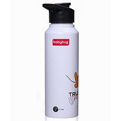 Babyhug Disney Mickey & Friends Stainless Steel Water Bottle|Leak Resistant|BPA Free|Rust Proof|750ml
