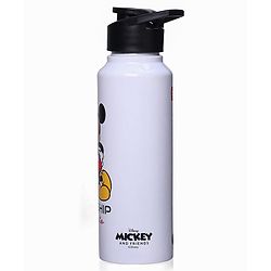 Babyhug Disney Mickey & Friends Stainless Steel Water Bottle|Leak Resistant|BPA Free|Rust Proof|750ml