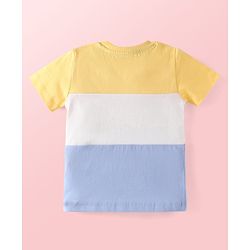 Babyhug Single Jersey Knit Half Sleeves T-Shirts & Shorts With Sando Vests & Shark Print Pack of 6 - Multi Colour