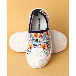 Cute Walk by Babyhug Slip On Casual Shoes with Lion Print - Blue