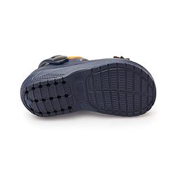 Cute Walk by Babyhug Clogs with Backstrap Gaming Applique - Navy Blue