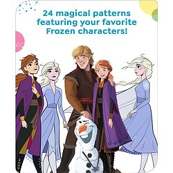 Babyhug  Disney Premium Frozen Adventure Small Tracing Projector Set Battery Operated Projector Table with Slides for Learning and Painting with Projector Lamp & Music - Purple & Light Blue