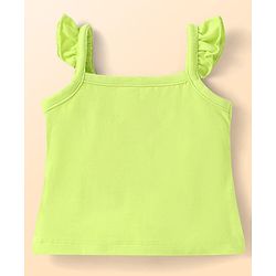 Babyhug Disney Interlock Knit Frill Sleeves Slips With Marie Graphics Pack Of 3 - White Pink