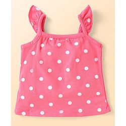 Babyhug Disney Interlock Knit Frill Sleeves Slips With Marie Graphics Pack Of 3 - White Pink