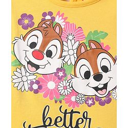 Babyhug Disney Single Jersey Knit Full Sleeves T-Shirts with Chip & Dale Graphics Pack of 3 - Yellow White & Purple