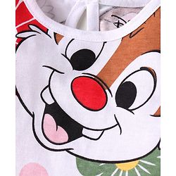 Babyhug Disney Single Jersey Knit Full Sleeves T-Shirts with Chip & Dale Graphics Pack of 3 - Yellow White & Purple