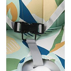 Babyhug Comfy 3 in 1 High Chair with Printed Cushion-Blue