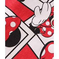 Babyhug Disney Single Jersey Knit Half Sleeves T-Shirts With Minnie Mouse Graphics Pack Of 3 - Red & White