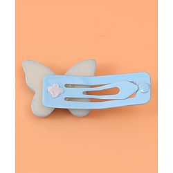 Babyhug  Free Size Snap Clips with Butterfly Applique Pack of 10 - Multicolor