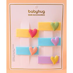 Babyhug Snap Clips Pack of 5 - Multicolor