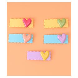 Babyhug Snap Clips Pack of 5 - Multicolor