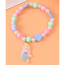 Babyhug Bracelets & Bangles with Mermaid Applique Free Size Pack of 3 - Multicolor