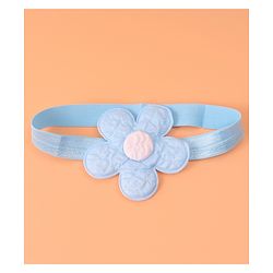 Babyhug Free Size Headbands With Floral Applique Pack of 2 - Purple