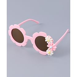 Babyhug Hair Clip And Sunglasses Combo Set Free Size - Pink