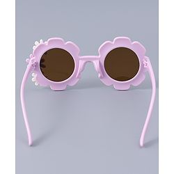 Babyhug Hair Clip And Sunglasses Combo Set Free Size - Purple