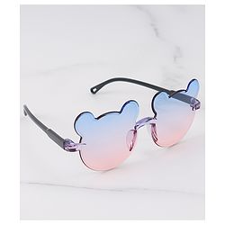 Babyhug Hair Accessories & Sunglasses Combo Set with Floral Applique Free Size - Blue