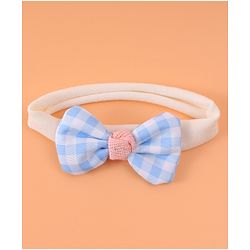 Babyhug Free Size Headbands With Bow & Floral Applique Pack Of 4 - Multicolour