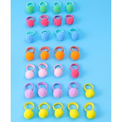 Babyhug Hair Rubber Bands Pack of 30 -  Multicolor