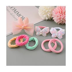 Babyhug Hair Rubber Bands Free Size - Multicolour