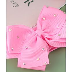 Babyhug Headband With Bow Applique  - Purple