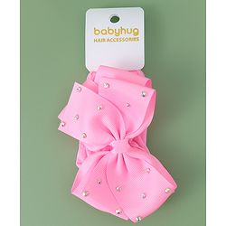 Babyhug Headband With Bow Applique  - Purple