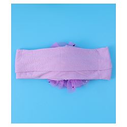 Babyhug Headbands with Bow Applique Free Size Pack of 3 - Dark Pink White & Purple