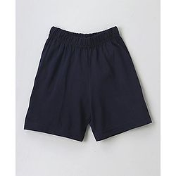Babyhug Shorts Puppy Print Pack of 2 - Navy White