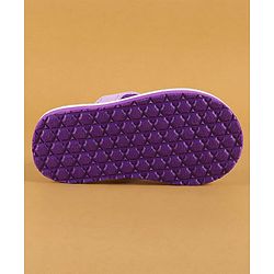 Cute Walk by Babyhug Flip Flops with Back Strap Closure & Elephant Print - Lilac