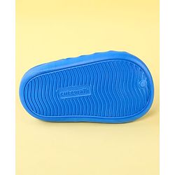Cute Walk by Babyhug Clogs With Backstrap Closure Number Applique - Blue