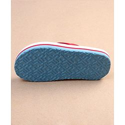 Cute Walk by Babyhug Disney Mickey Mouse Printed Slip On Flip Flops - Blue