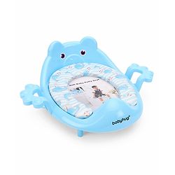 Babyhug Dolphine Print Potty Seat with Handle - Blue