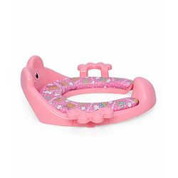 Babyhug Butterfly Print Potty Seat with Handle - Pink