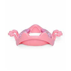 Babyhug Butterfly Print Potty Seat with Handle - Pink