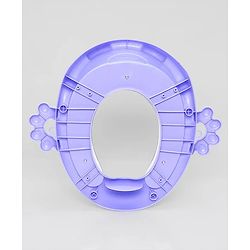 Babyhug Dolphine Print Potty Seat with Handle - Blue