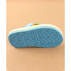 Cute Walk by Babyhug Disney Flip Flops with Back Strap Mickey Mouse Print - Blue