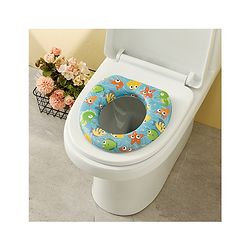 Babyhug Baby Potty Seat With Aquatic Print - Multicolor