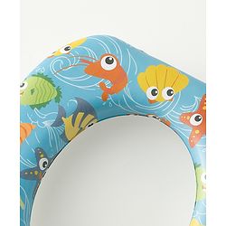 Babyhug Baby Potty Seat With Aquatic Print - Multicolor