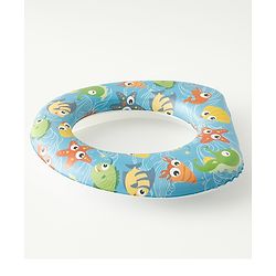 Babyhug Baby Potty Seat With Aquatic Print - Multicolor