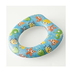 Babyhug Baby Potty Seat With Aquatic Print - Multicolor