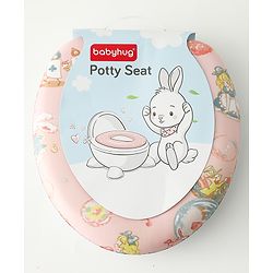 Babyhug Baby Potty Seat With Aquatic Print - Multicolor
