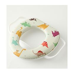 Babyhug Baby Potty Seat With Aquatic Print - Light Blue