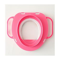 Babyhug Baby Potty Seat With Aquatic Print - Light Blue