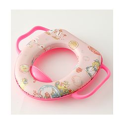 Babyhug Baby Potty Seat With Aquatic Print - Light Blue